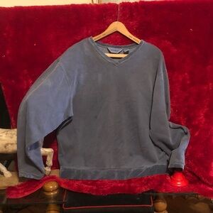 Eddie Bauer womens Slate V-Neck Sweater